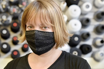 Fabric + form = a mask that uniquely fits your face